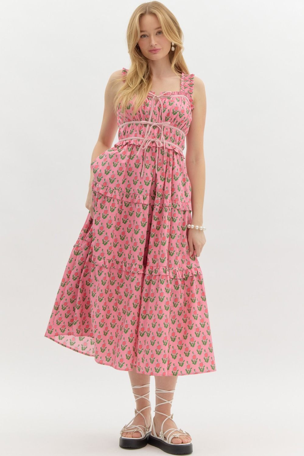 April Showers Midi Dress