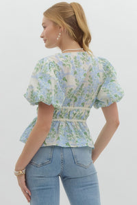 Evelyn Bow Top