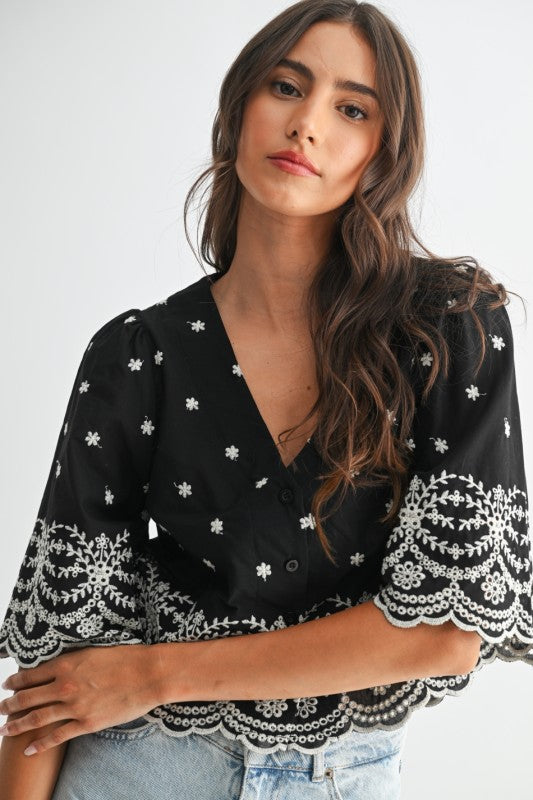 Presley Top, Black