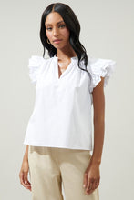 Load image into Gallery viewer, Risette Top, White
