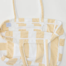 Load image into Gallery viewer, Stripe Beach Bag Sand

