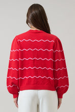 Load image into Gallery viewer, Seniry Wavy Stripe Cardigan
