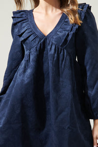 Julia Dress, Navy